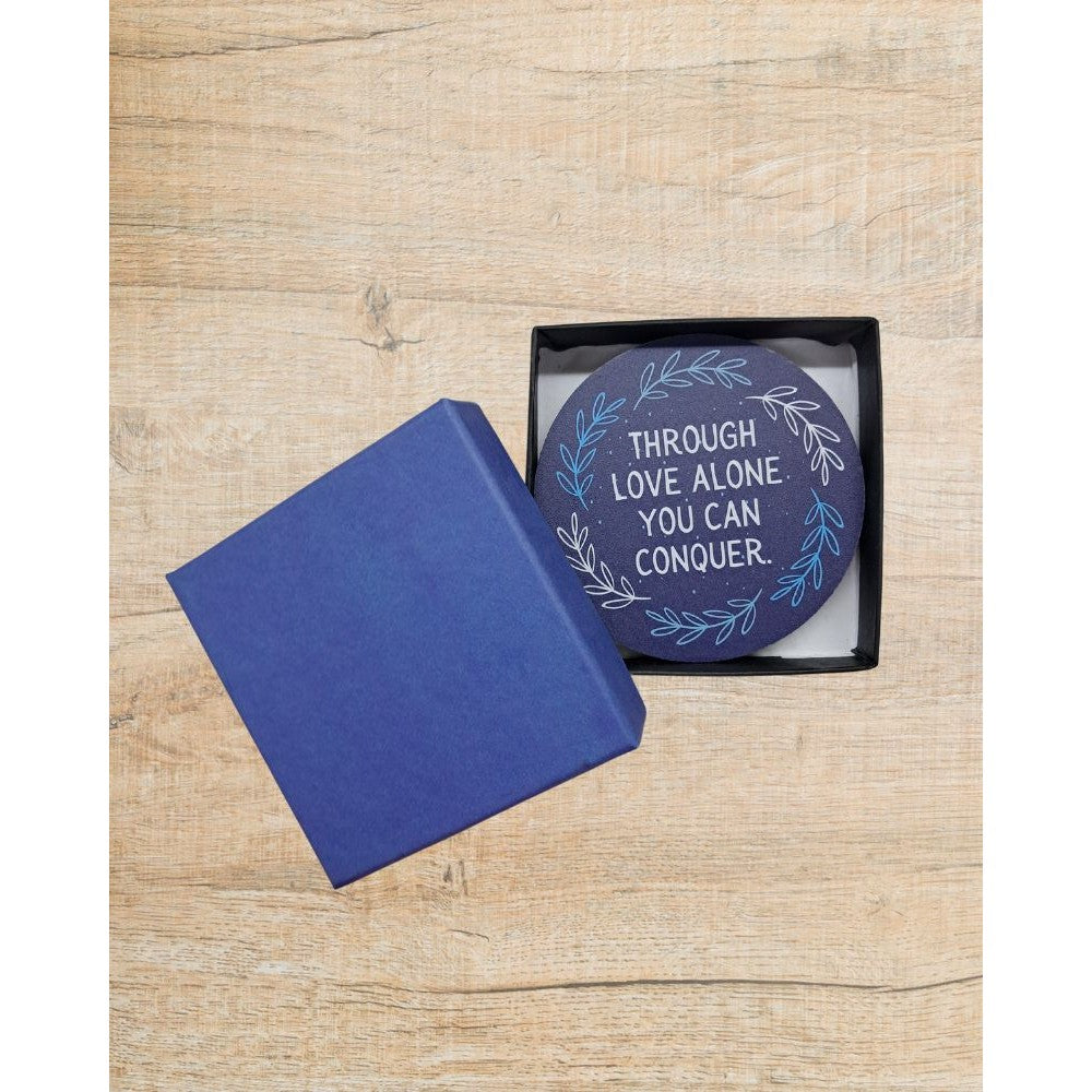 Round Coasters With Quotes