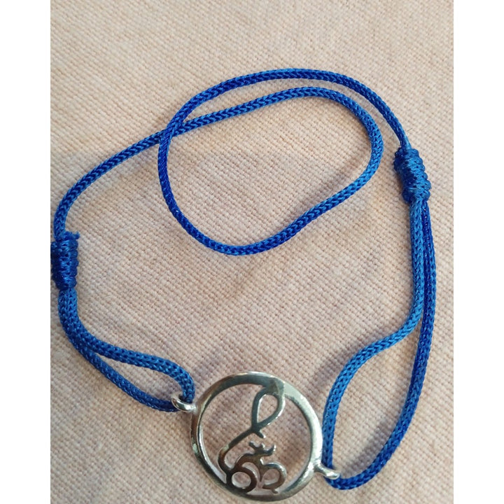 Om Bracelet - Blue