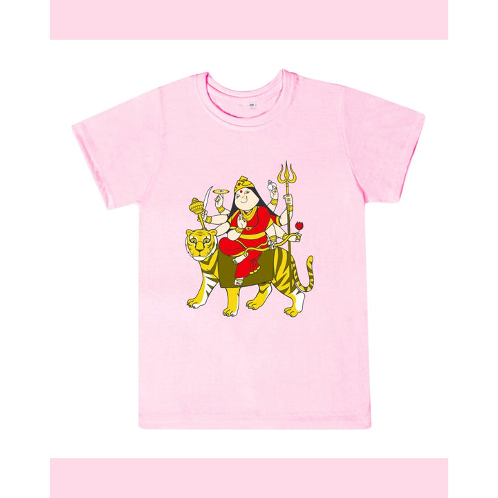 T-Shirt: Kids - Durga - Pink