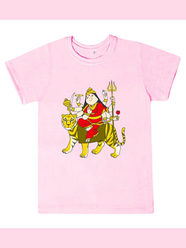 T-Shirt: Kids - Durga - Pink