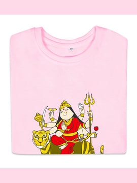 T-Shirt: Kids - Durga - Pink