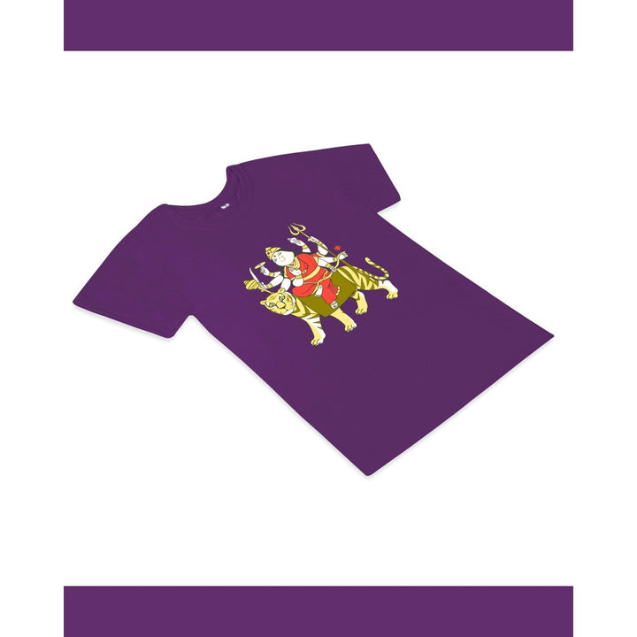 T-Shirt: Kids - Durga - Purple