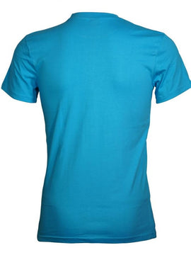 T-Shirt: Kids - Rama with bow - Turquoise blue