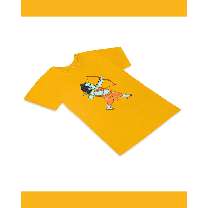 T-Shirt: Kids - Rama with bow - Yellow